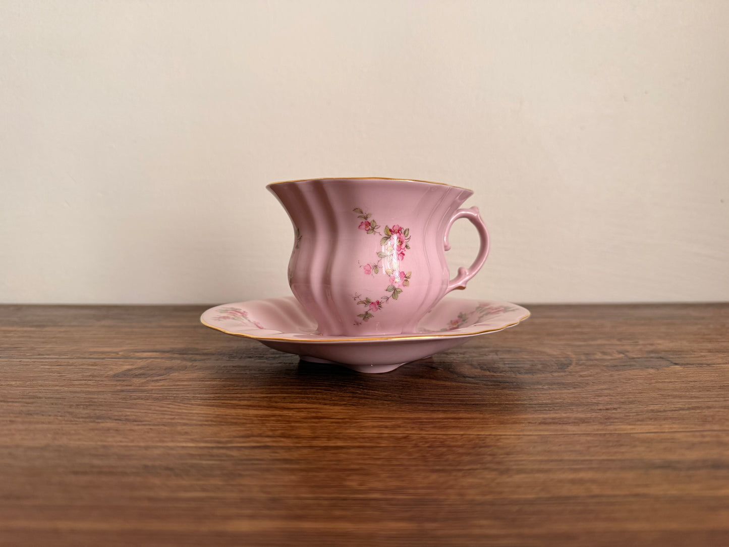 Tea cup & saucer By pirken hammer - Czech Republic 1991