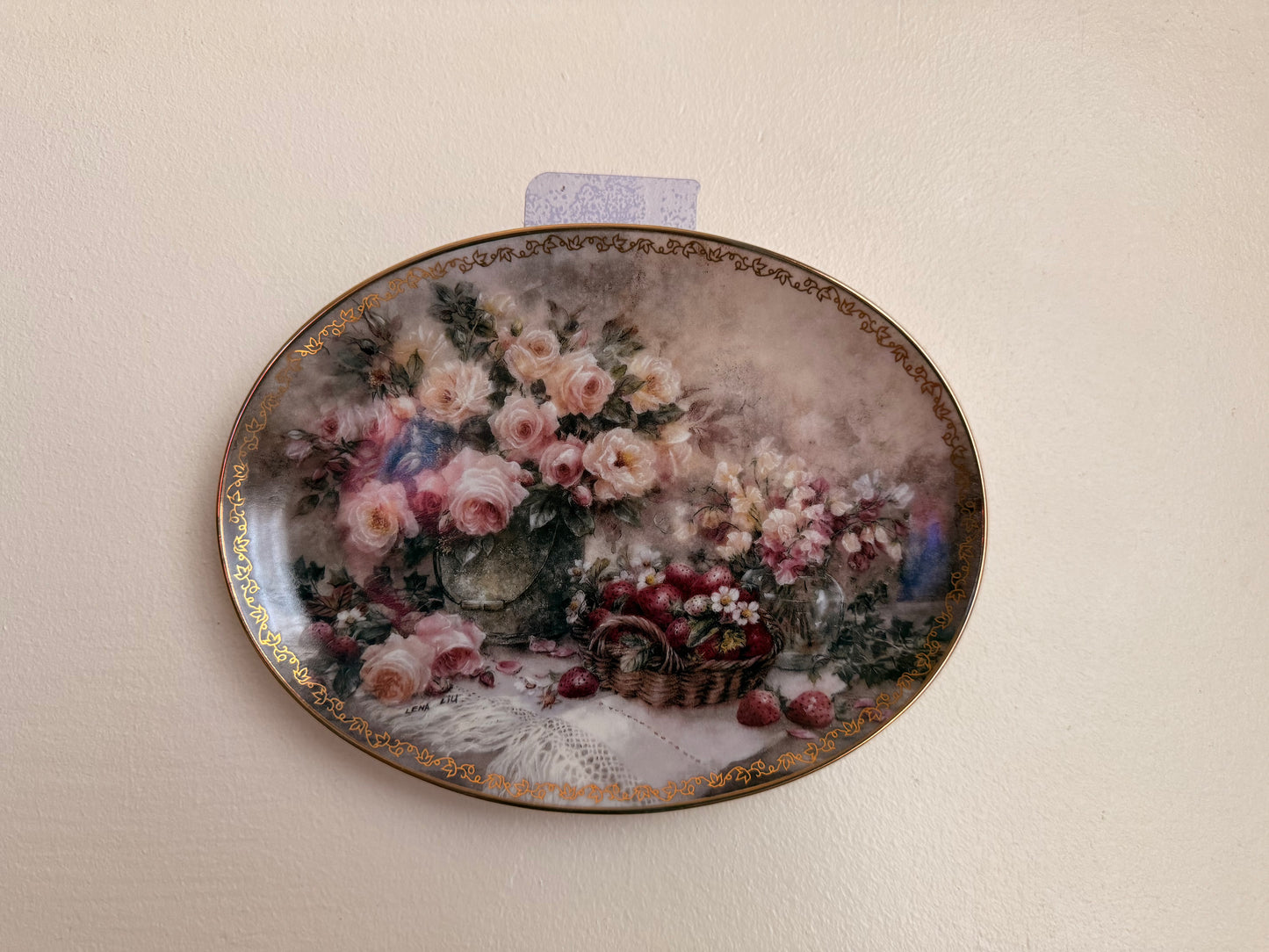 Hang plate ( Garden Delights) Bradford - USA 1995