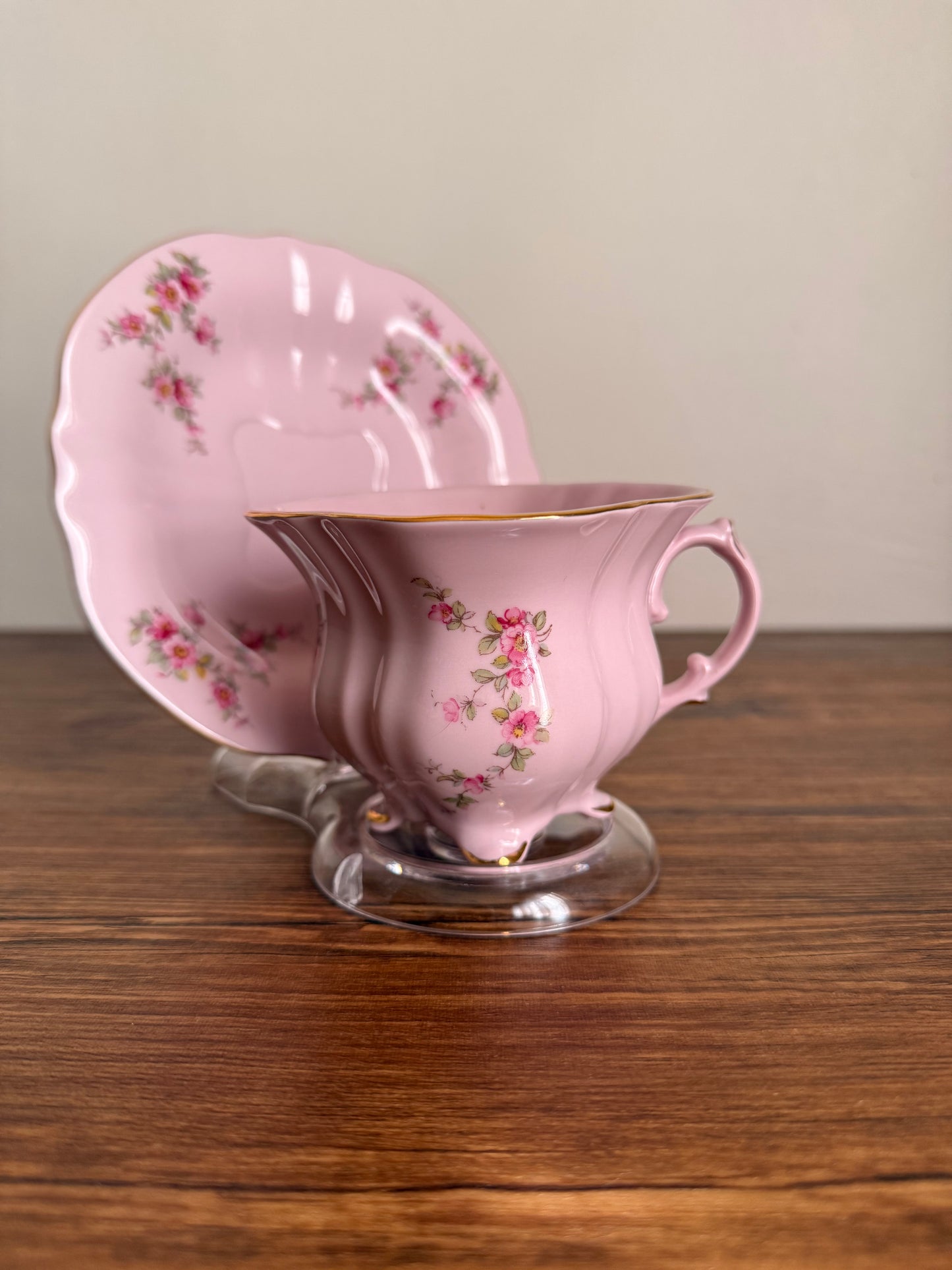 Tea cup & saucer By pirken hammer - Czech Republic 1991