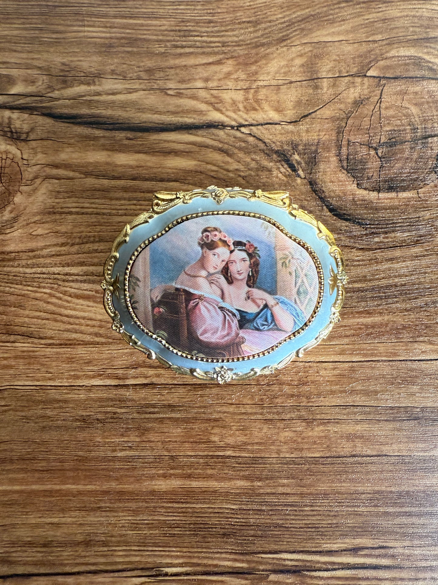 trinket music box for rings by San Francisco Japan 1980s