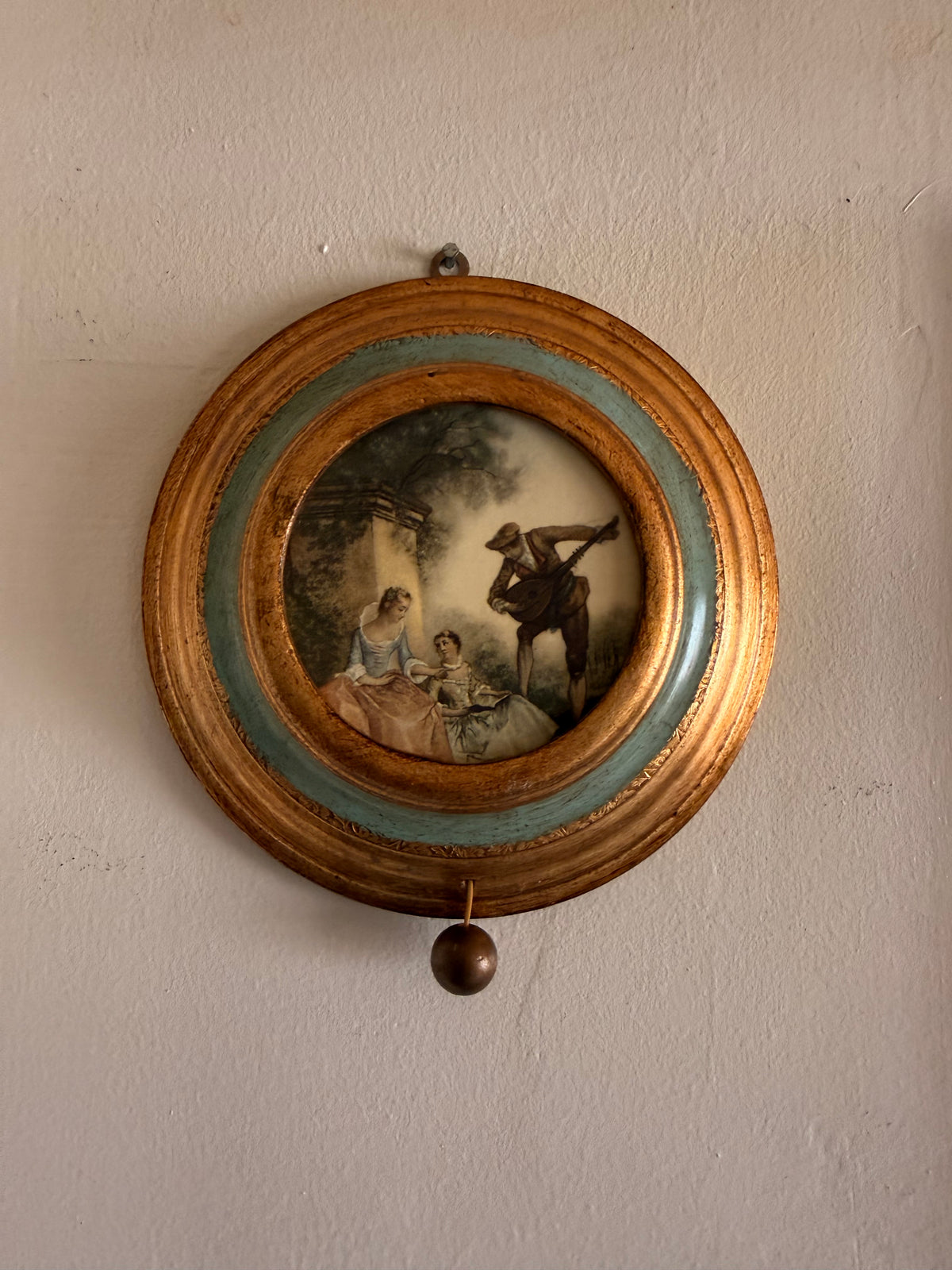 Vintage plaque by reuge  - Switzerland