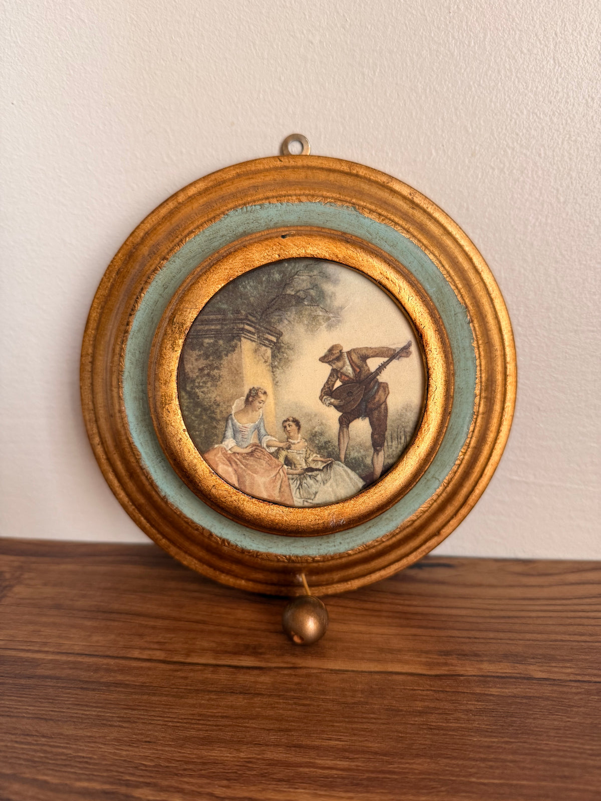Vintage plaque by reuge  - Switzerland