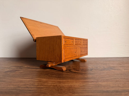 Vintage Cigar music box made by Reuge Made in Switzerland 1980s