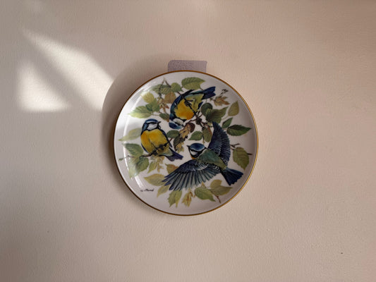 hang plate paint  blaumeise   by Alt Tirschenreuth  Made in W.Germany 1985